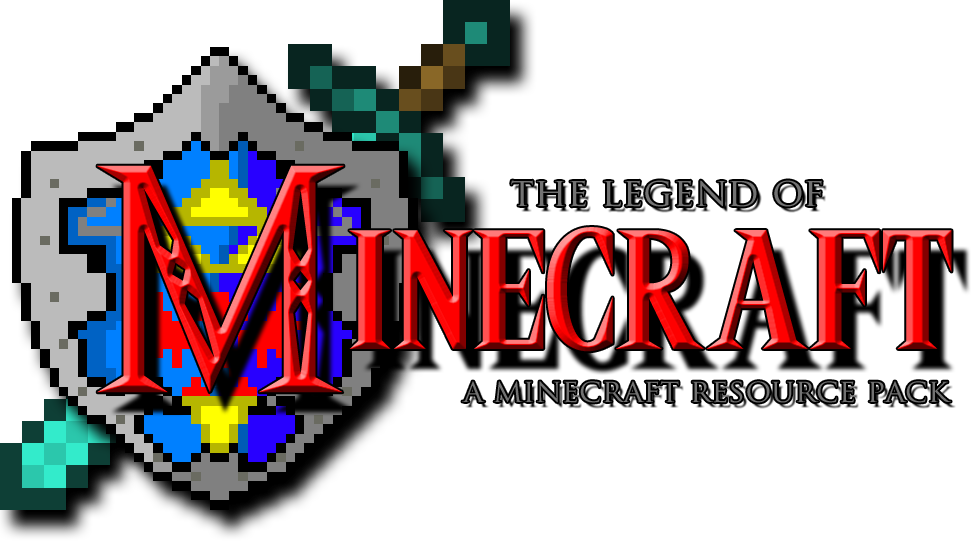 The Legend of Minecraft Resource Pack Logo by adscomics on DeviantArt