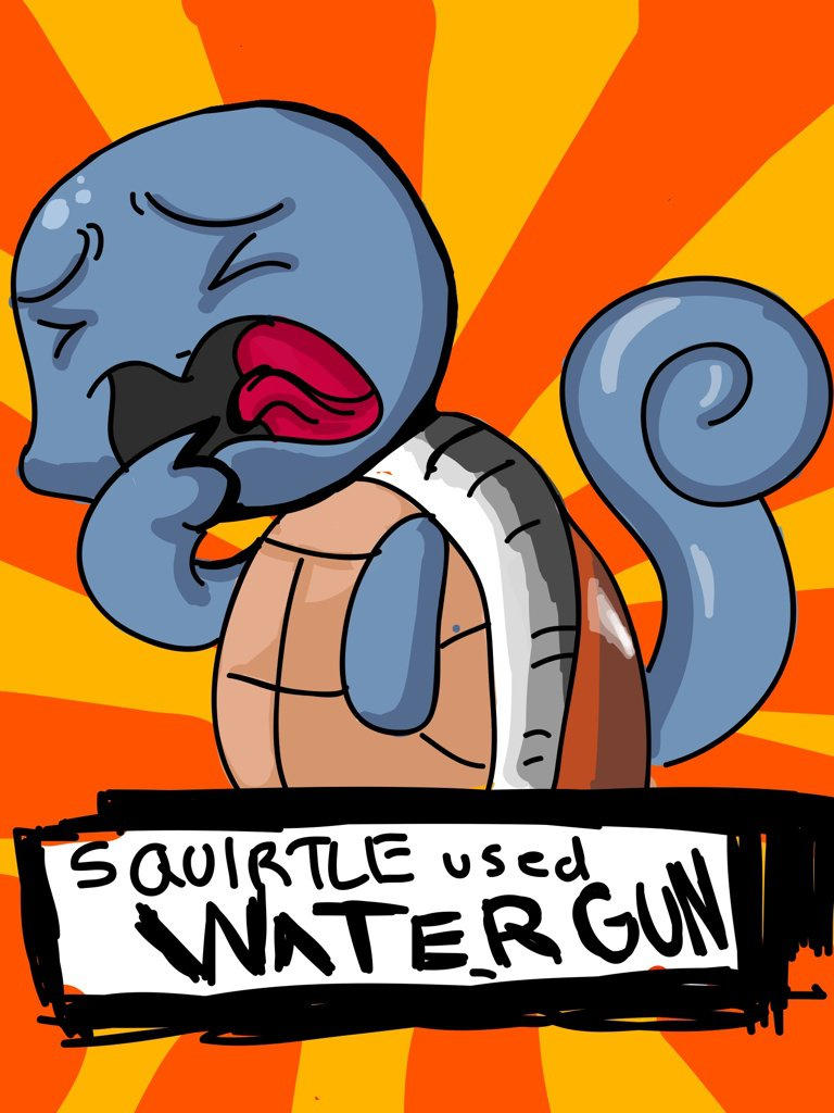 Squirtle Readies Water Gun By Theerkickass On Deviantart Squirtle Readies Water Gun By Theerkickass On Deviantart