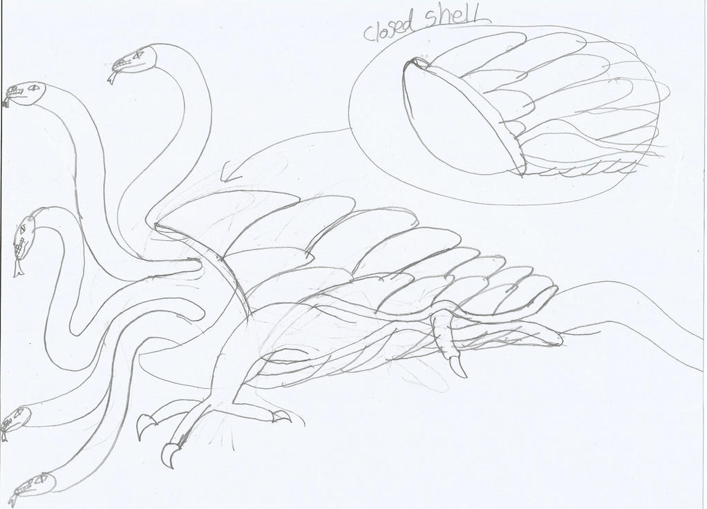 Turtle Hydra Turtle Hydra by draegornatose on DeviantArt