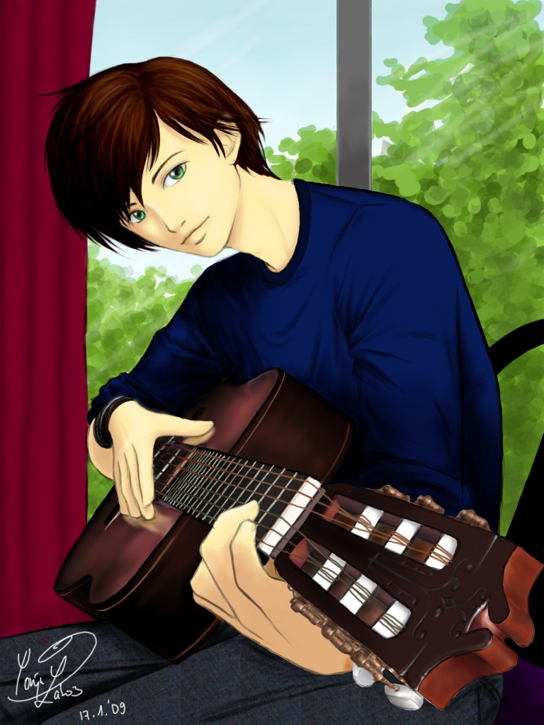 Guitar Boy by Slonik-chan on DeviantArt