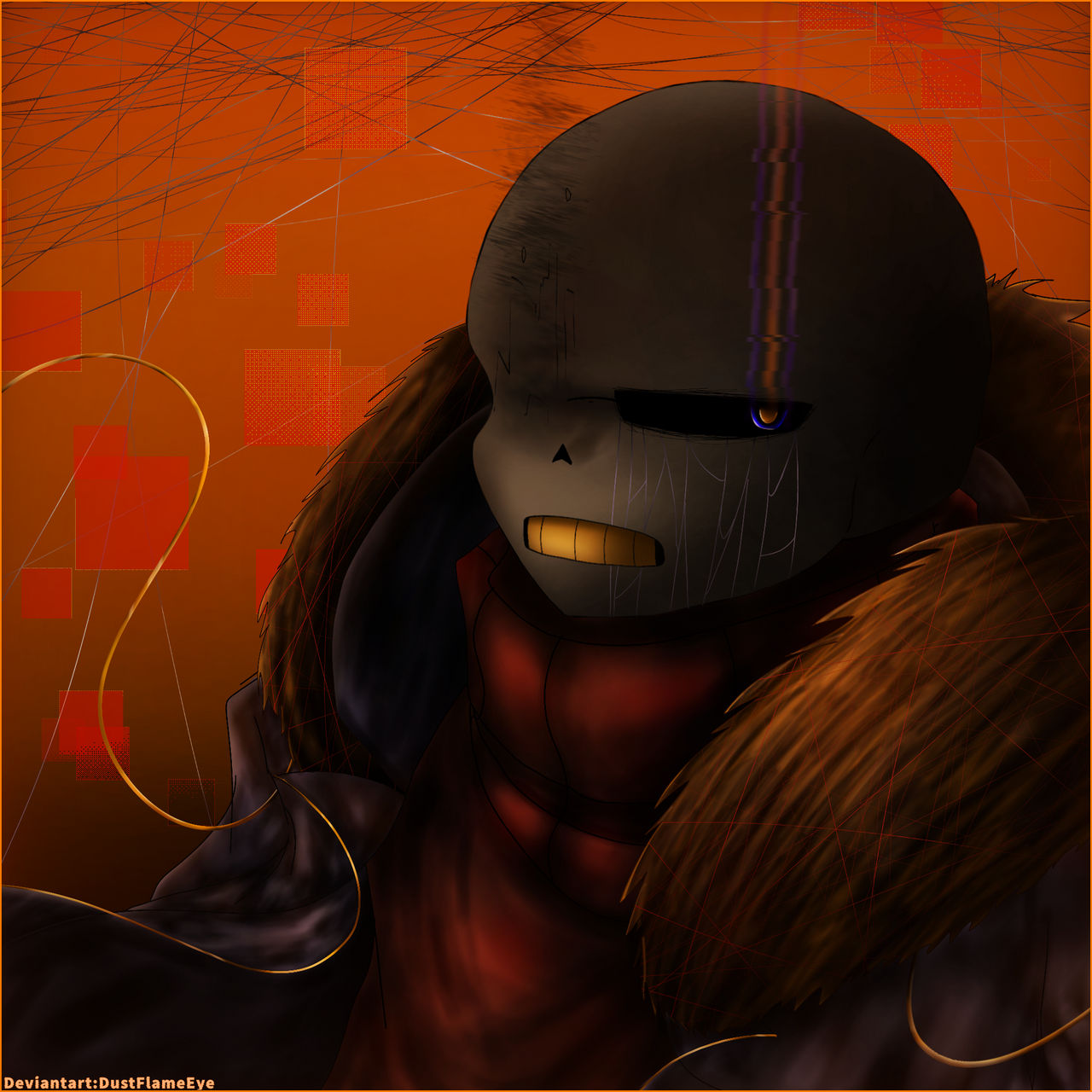 Error 666 Spring Trap Error666 Sans by DustFlameEye on DeviantArt
