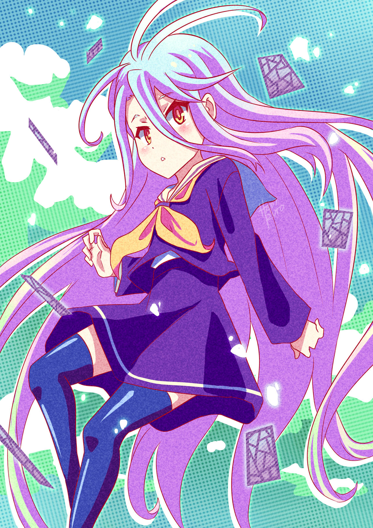 Shiro Non Htf Commission 20 variant 02 - Shiro by Hadirutopia on DeviantArt