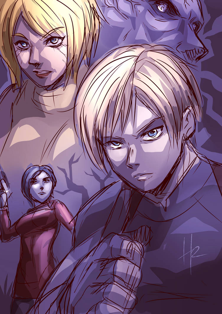 RE4R quick sketch by Hadirutopia on DeviantArt