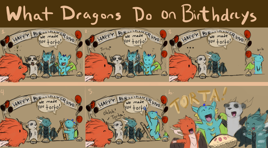 What Dragons Do On Birthdays .:Bruno:.