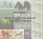 OLD VERSION! Forest horses - Reference sheet by WoC-Brissinge