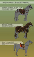 Forest horse equip