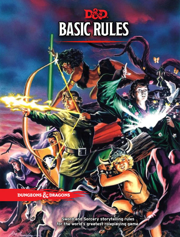 Basic Dnd Module Covers DnD-BasicRules-cover-001 by Kaworujin on DeviantArt