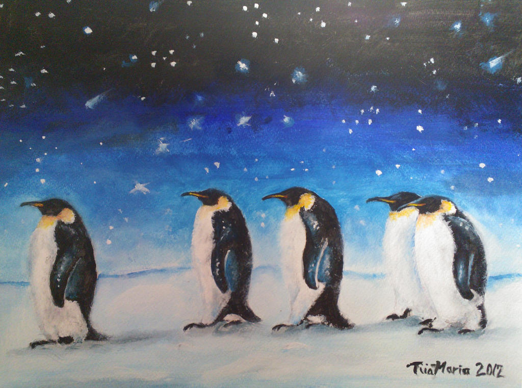 Paintain Queue Penguin Queue (2012) by Altemond on DeviantArt