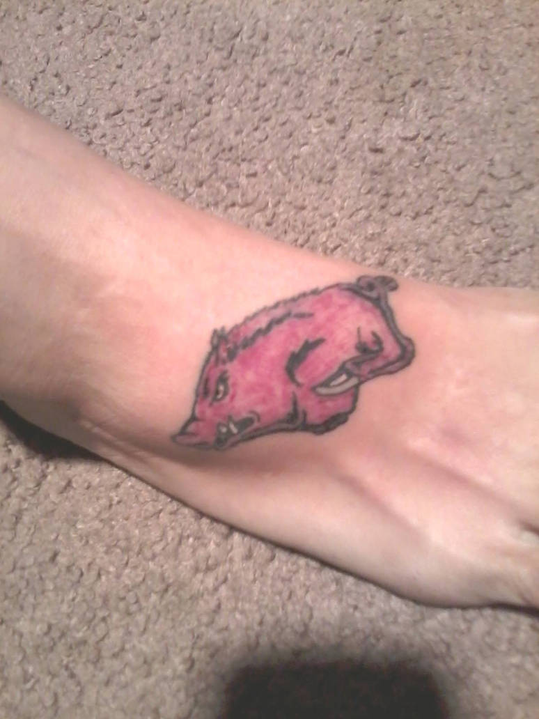 Tatoo Pattern Razorback Arkansas razorback tattoo ideas - Bronctattooaus.com