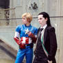 Loki and Steve - For Asgard and Freedom