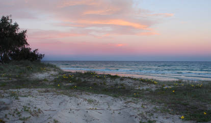 Sunset at Double Island Point