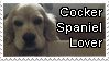 Cocker Spaniel love Stamp by Miss-Sheepy