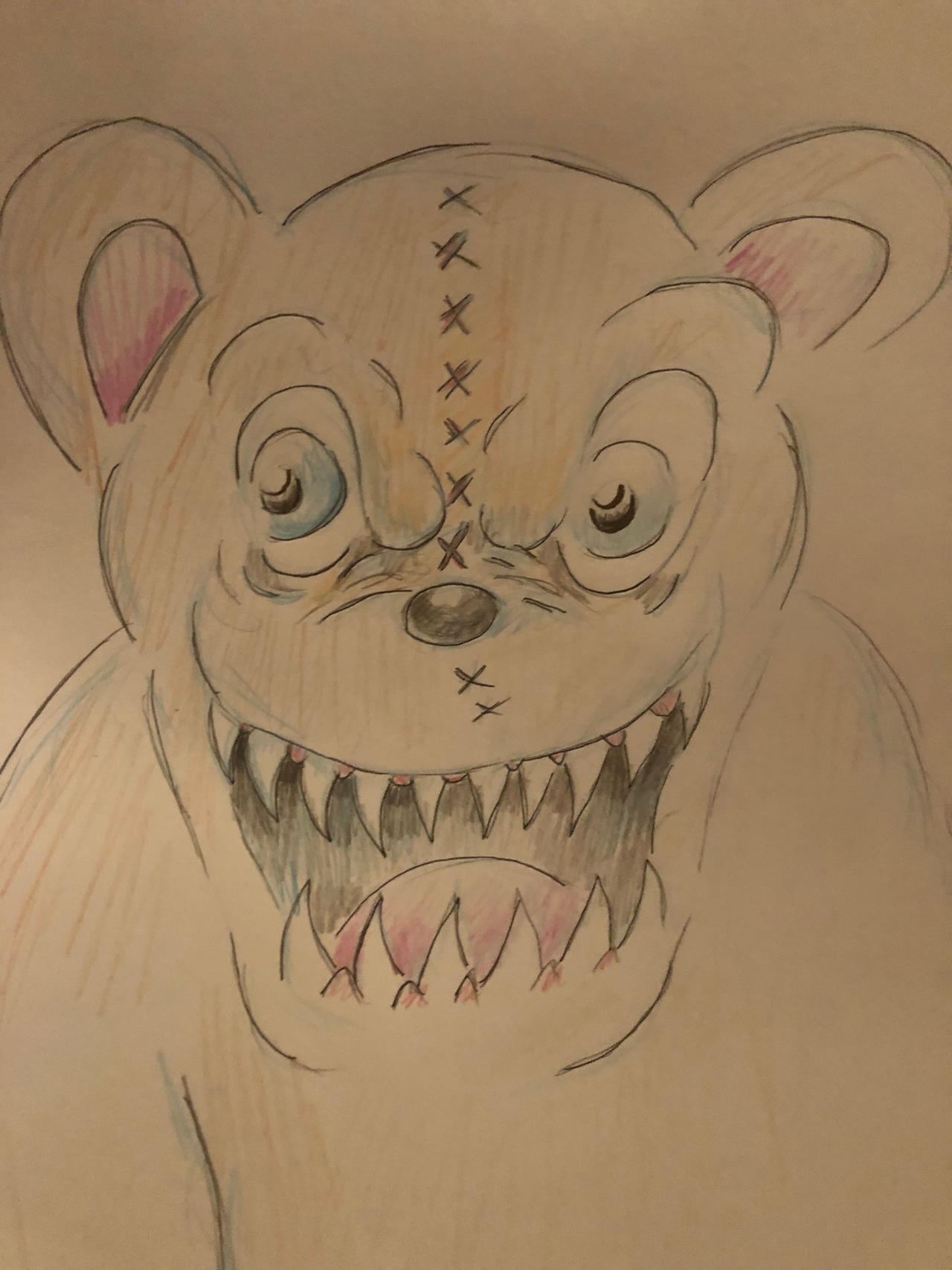Killerteddybear Deviantart Rarity Killer Teddy Bear by Krispinus on DeviantArt