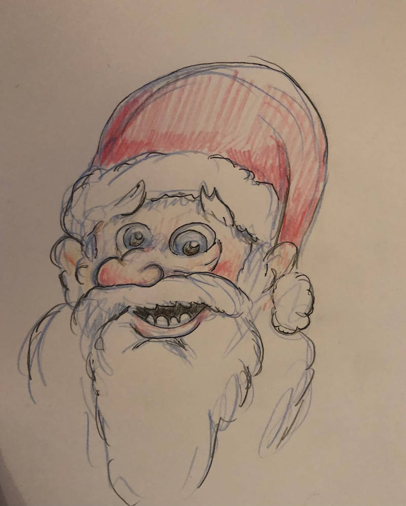 Random Drawing - Santa Claus by Krispinus on DeviantArt