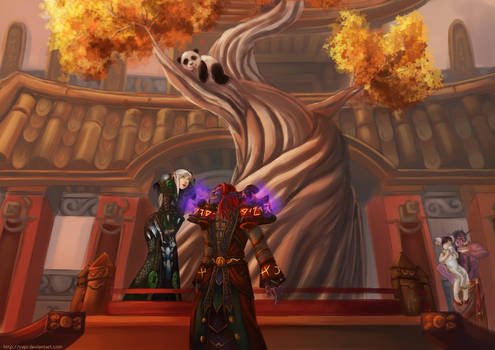 Mediocris and Vorista in Pandaria