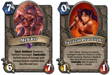 Hearthstone Meiles and Yarifeth