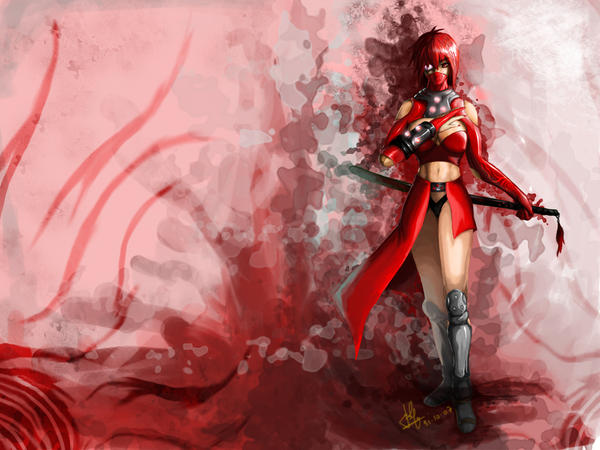 Red Ninja Wallpaper By Joshimaru On Deviantart