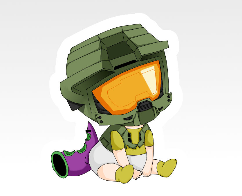 Baby Master Chief by ChibiAnnie on DeviantArt