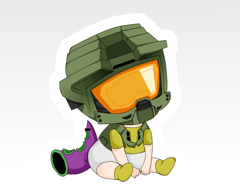 Baby Master Chief by ChibiAnnie on DeviantArt