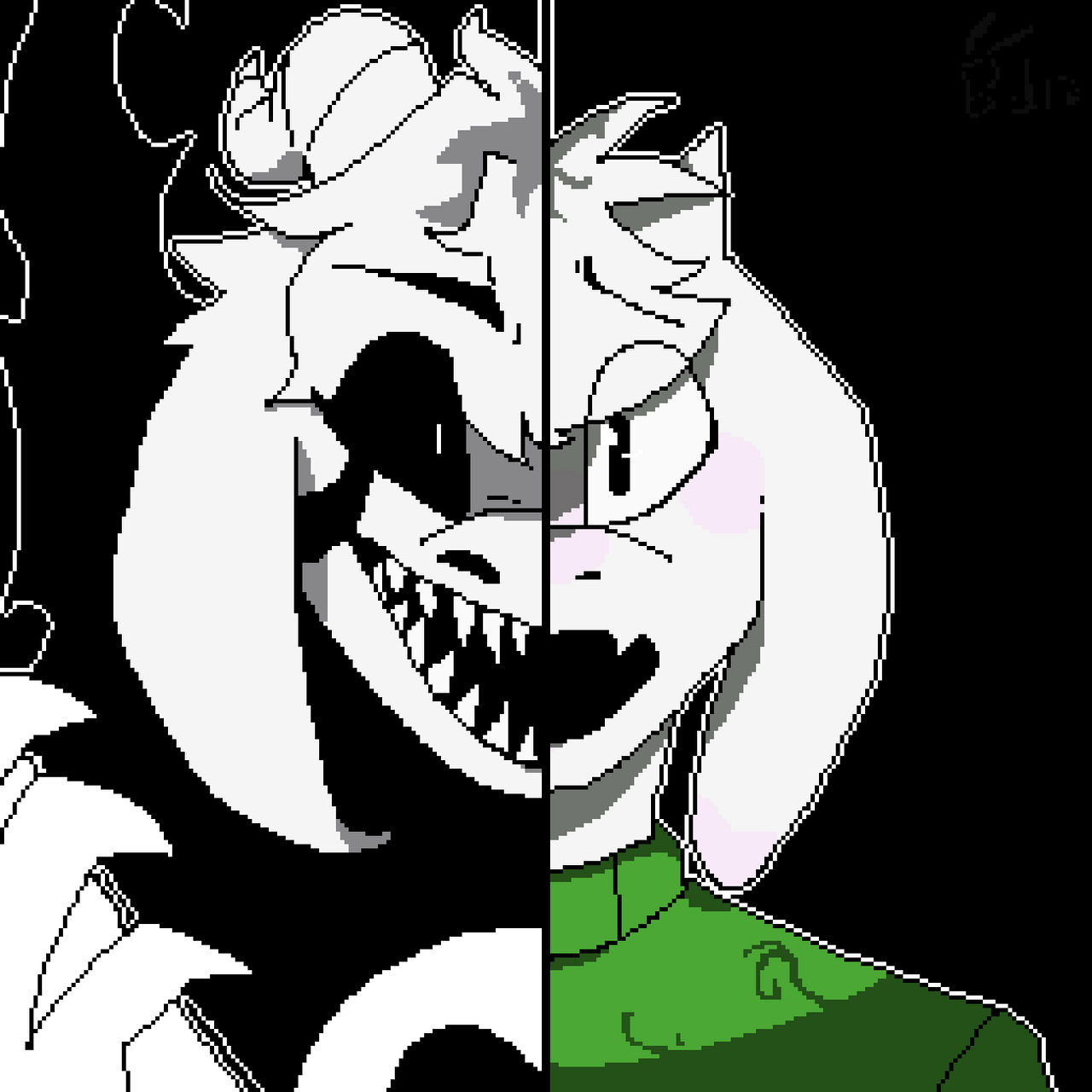 Asriel by JustaBunnyDemon on DeviantArt