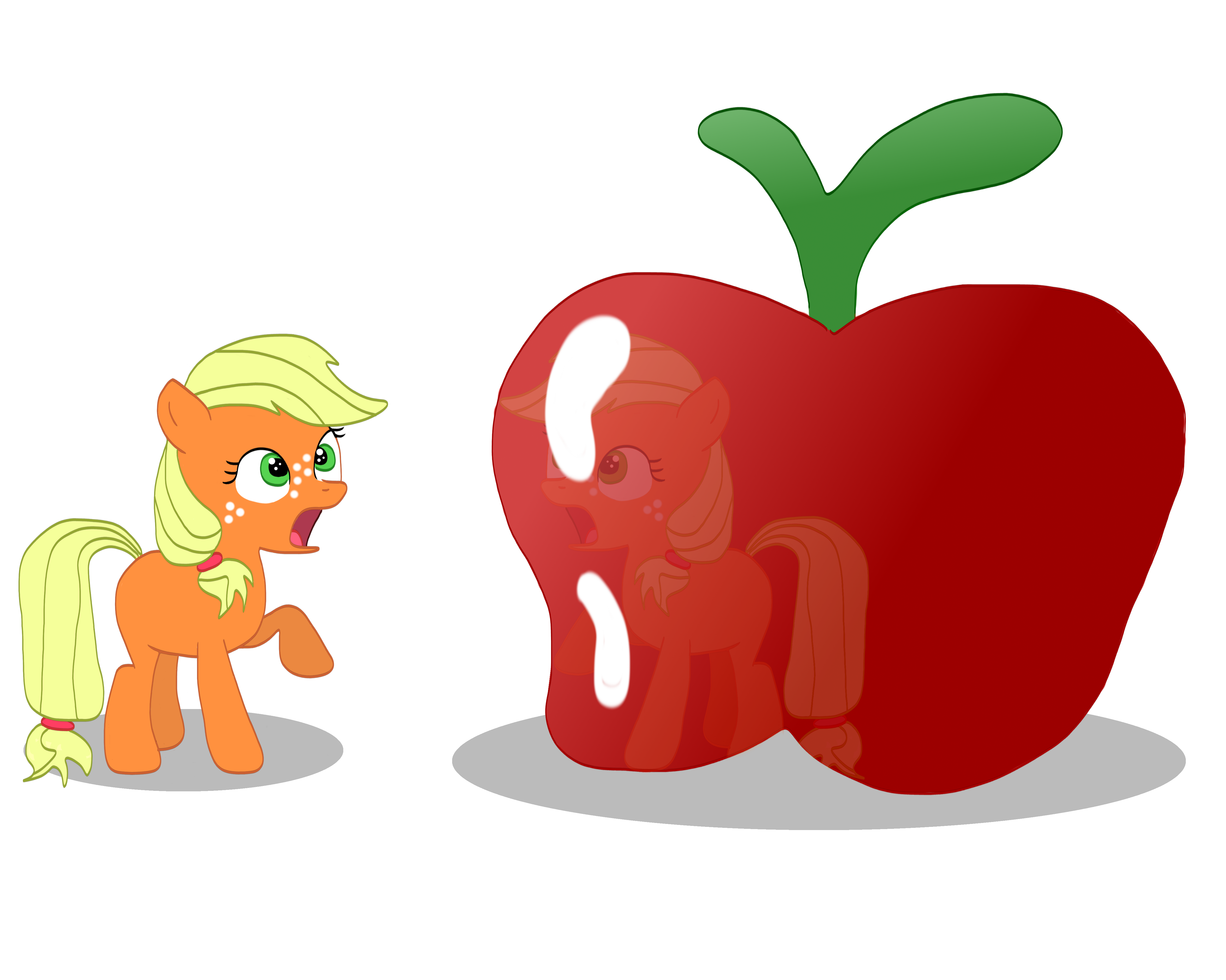 Applejack visits the Big Apple