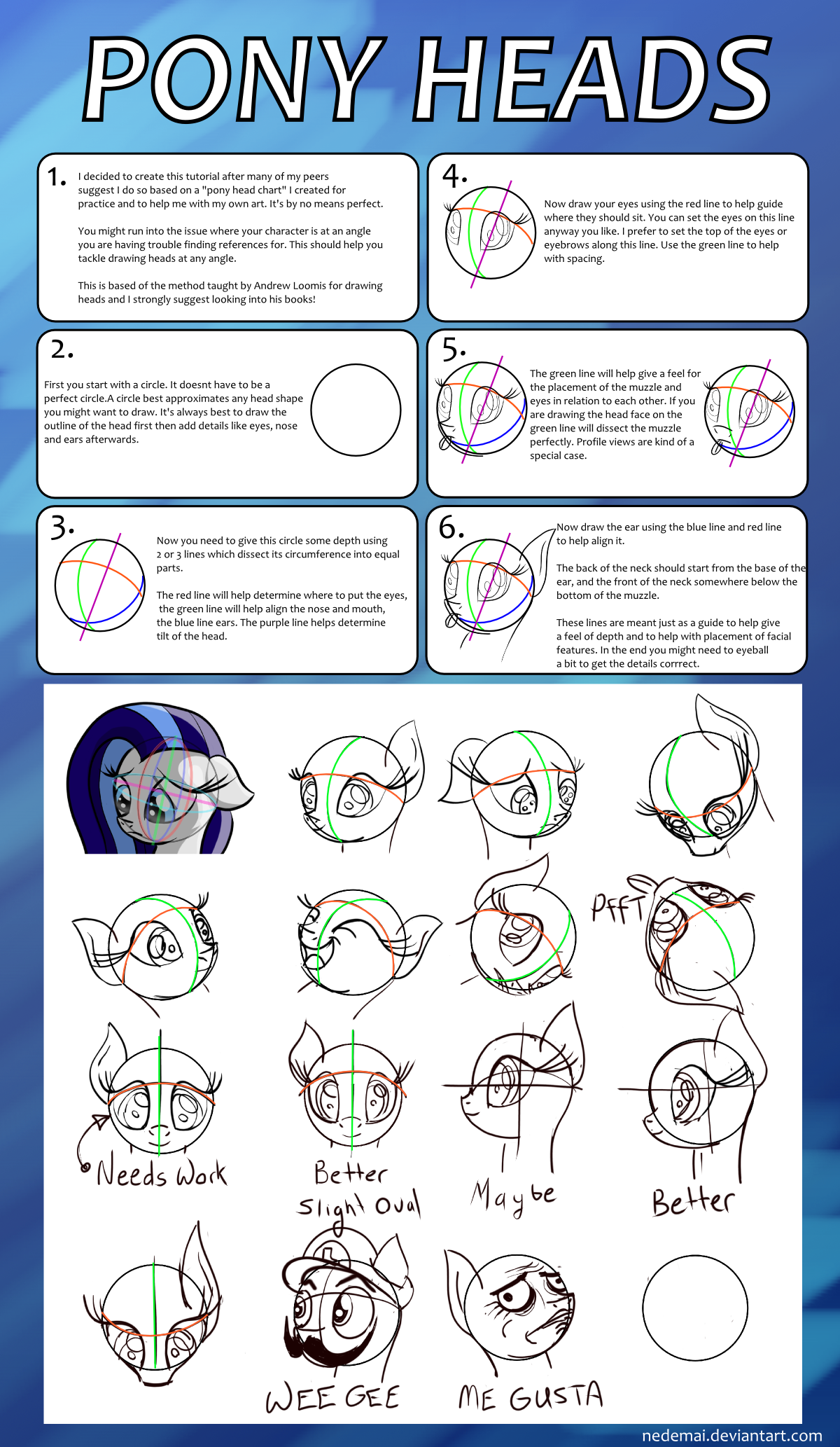 Tutorial: My Little Pony Heads