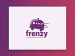 Frenzy Food Delivery Service Logo