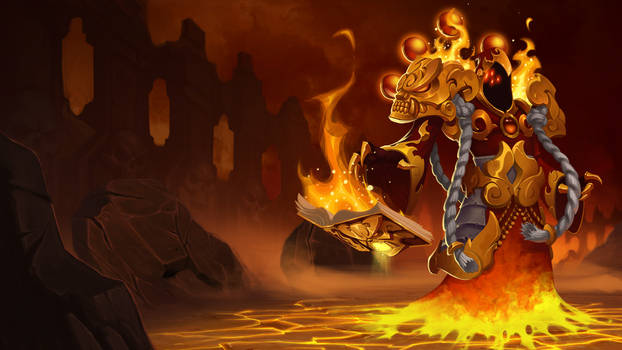 DD2 Abyss Lord Molten Master Wallpaper