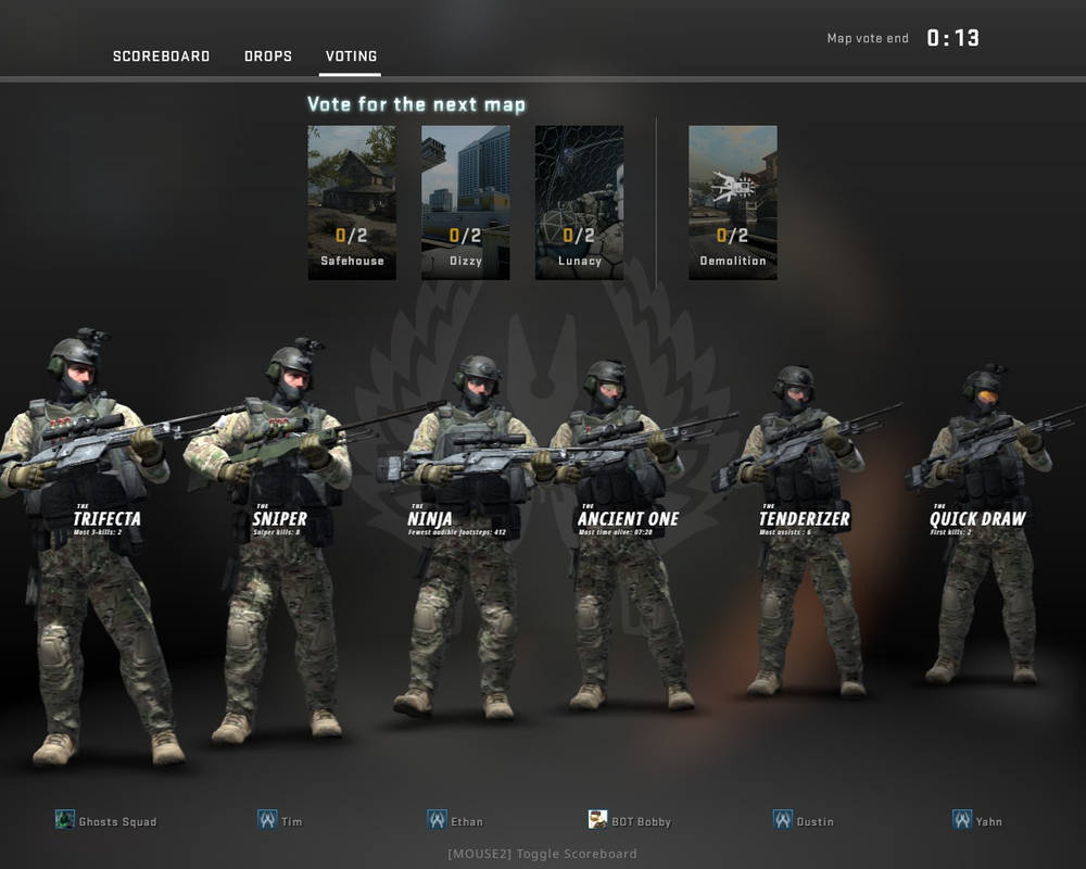CSGO - 2023 - First Award Art by Ghosts-Squad on DeviantArt