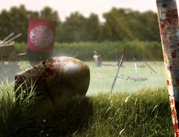 Long after a battle