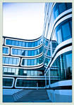 Shining blue building 2 by MarcelHieber