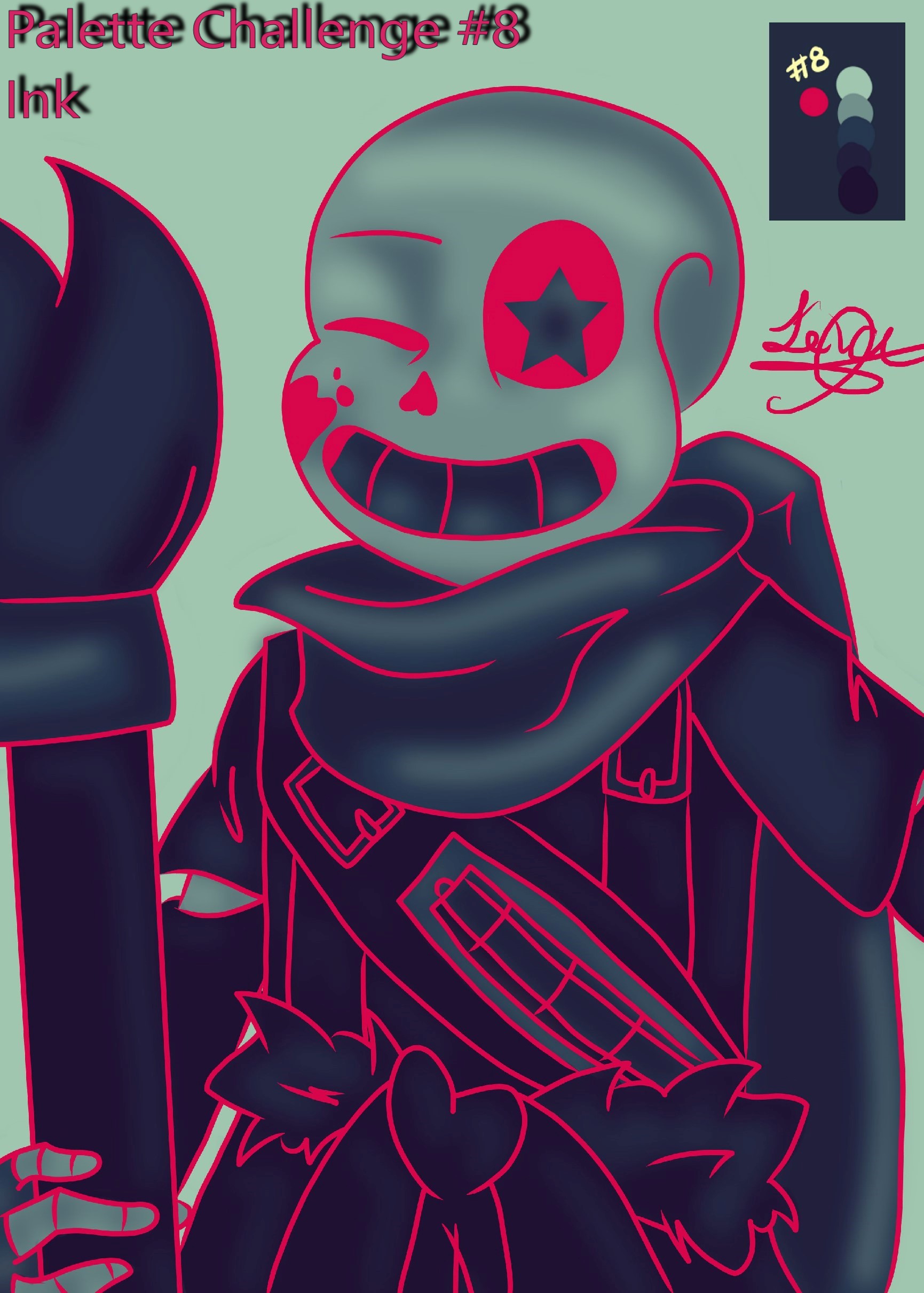 Ink Sans by clairdelune86 on DeviantArt