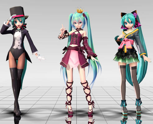 Project Diva Pose Pack #21