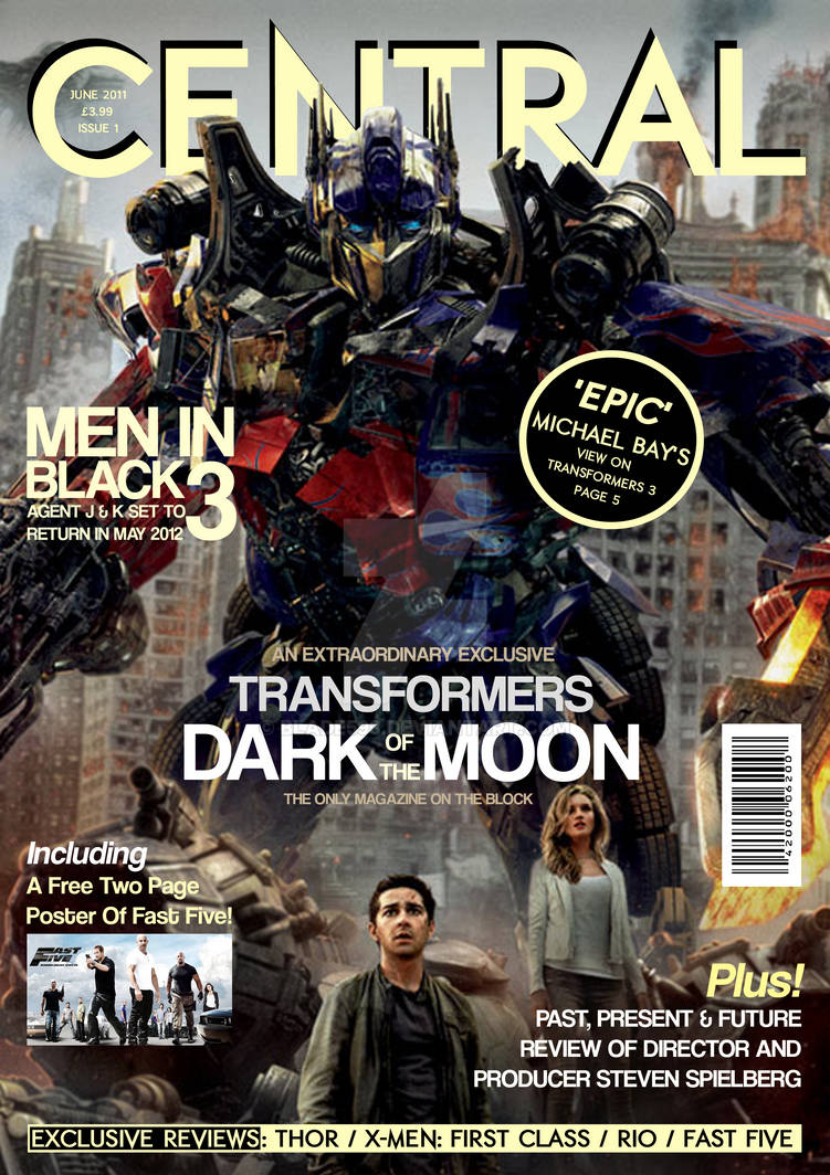 Central Magazine Cover by Blade593 on DeviantArt