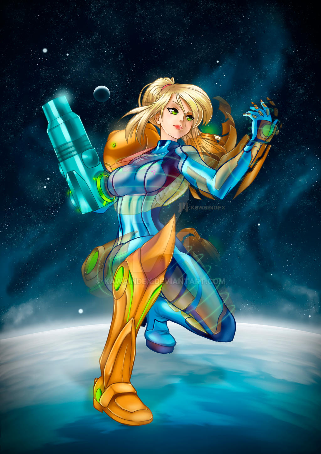 Samas Armor Samus Aran Armor Suit by KawaINDEX on DeviantArt