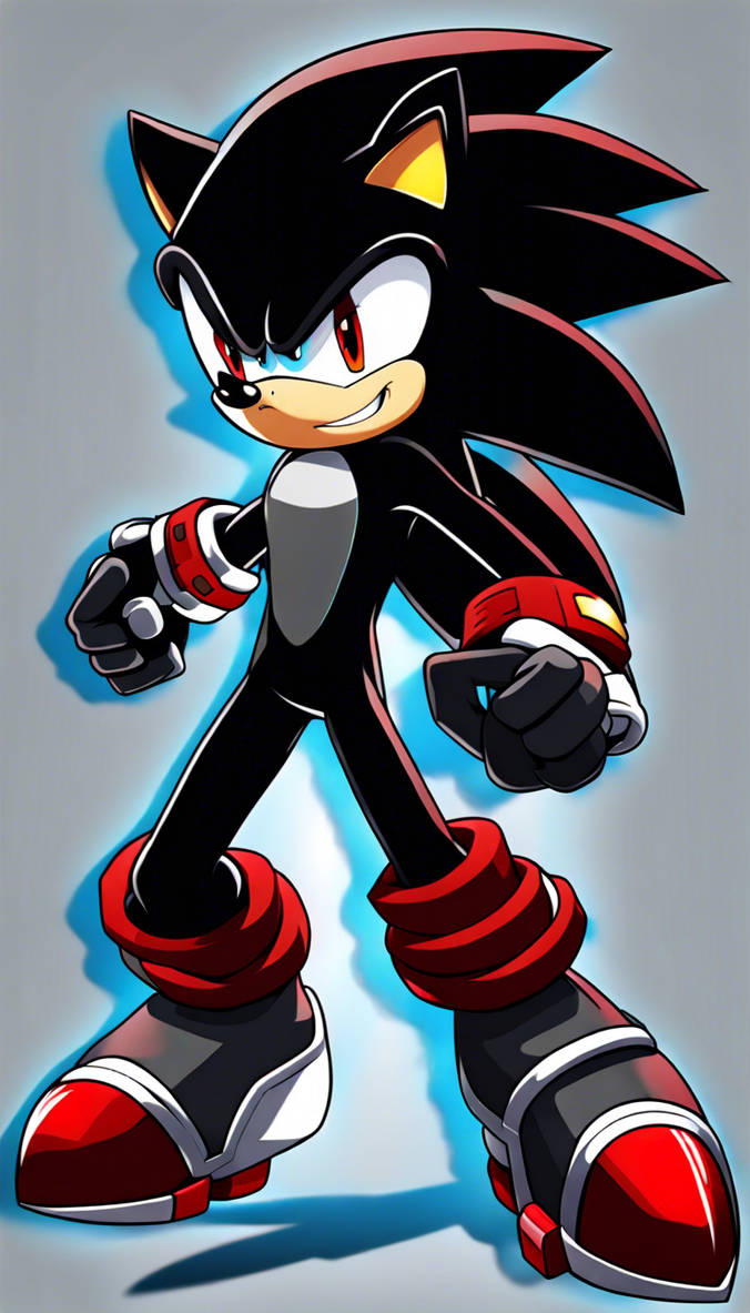 Hyper Shadow The Hedgehog by animelovers166 on DeviantArt