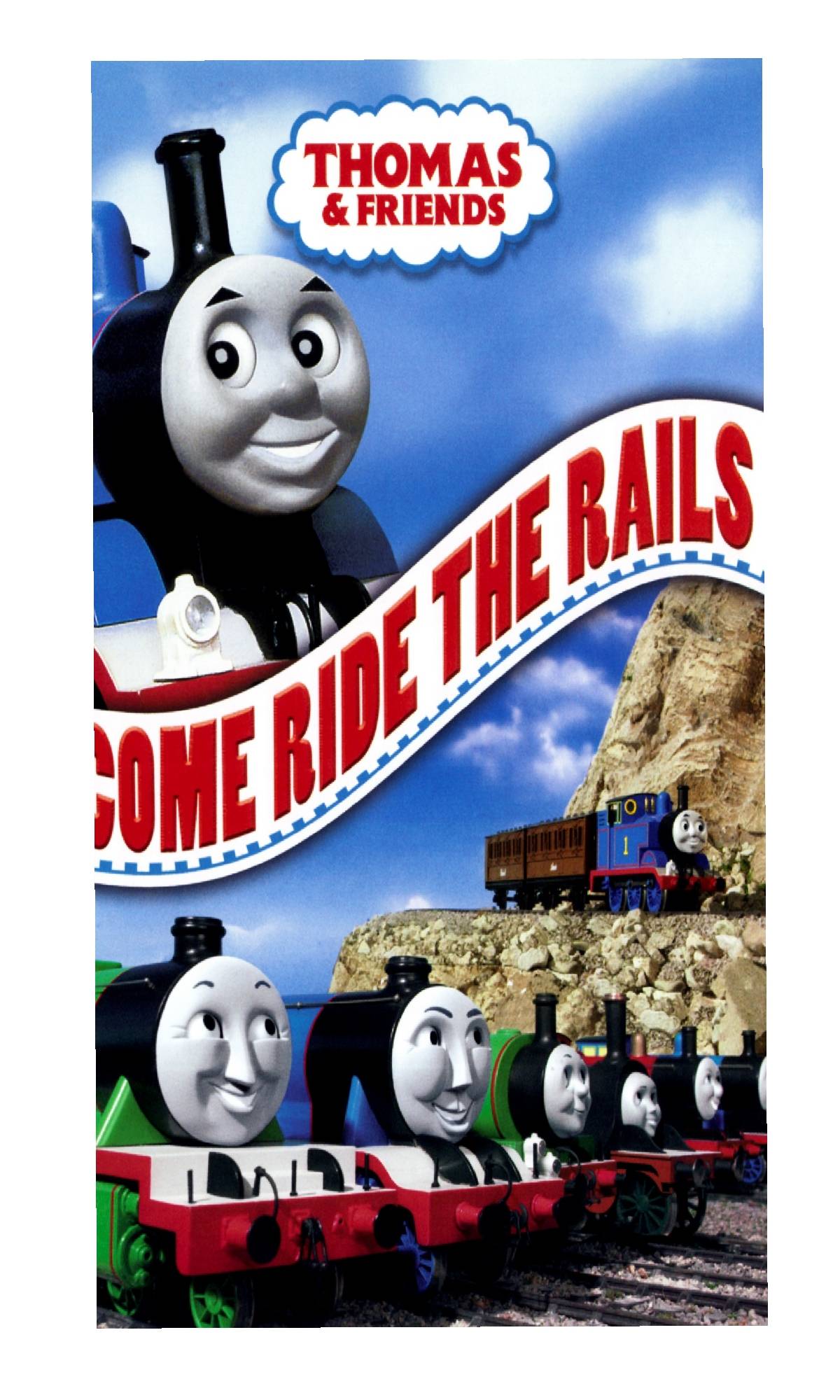 Thomas Come Ride The Rails Redone If Come Ride The Rails Was Released On VHS by ssunkara2001 on DeviantArt