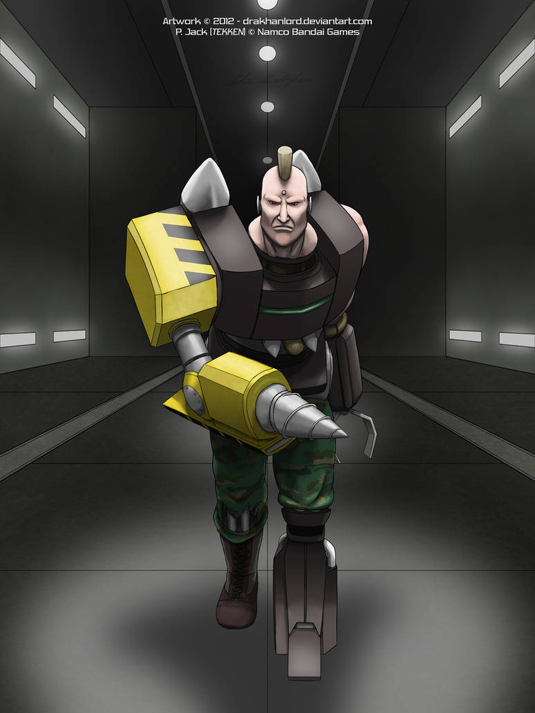 Prototype Jack Tekken Tribute - Prototype Jack (P1) by Drak-Arts on DeviantArt