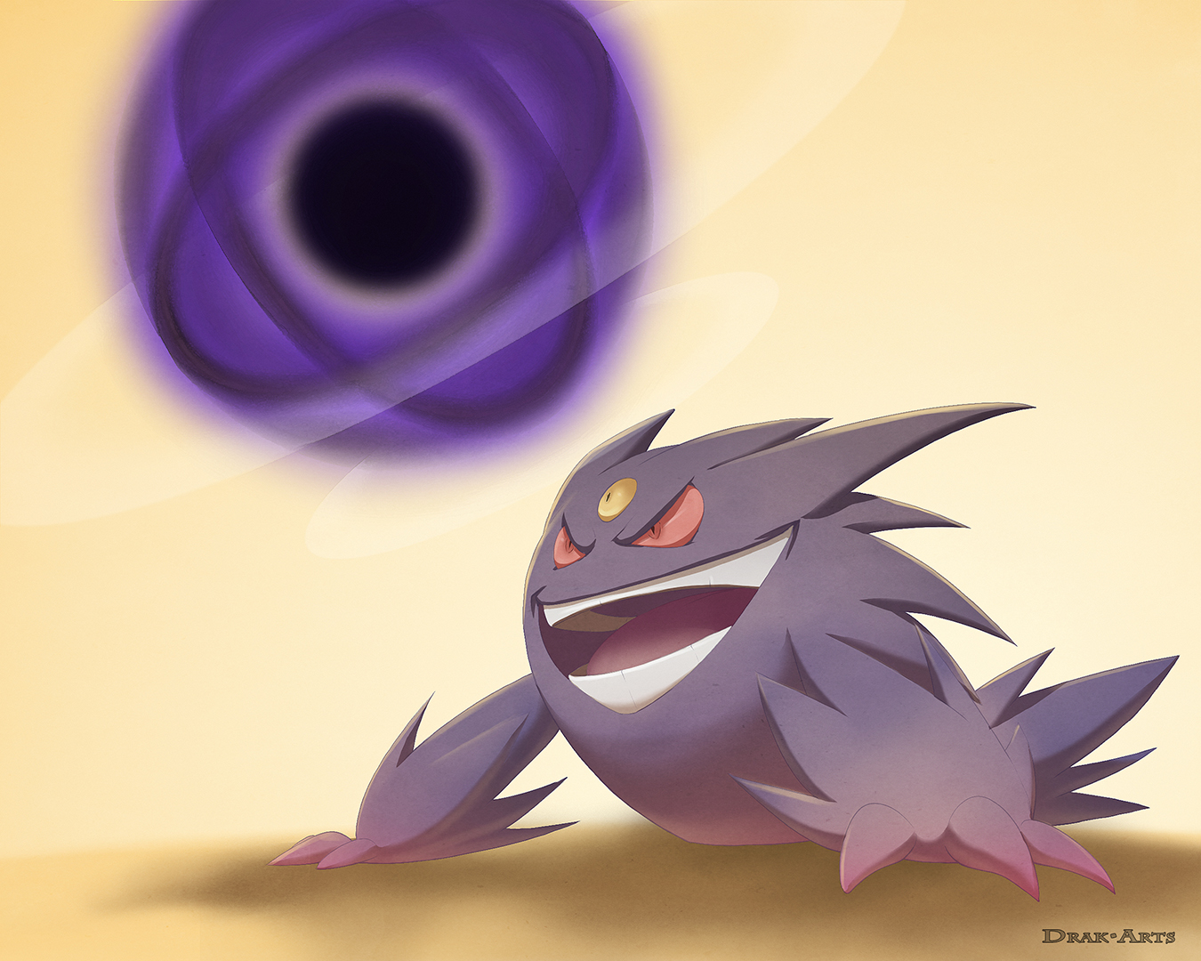 Shiny Mega Gengar by Hattori-Hako on DeviantArt