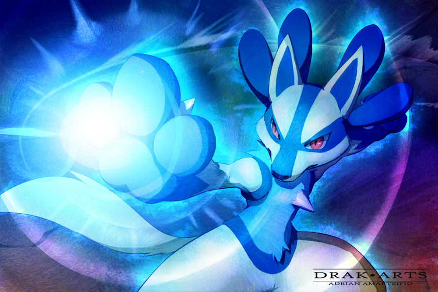 shiny lucario by Artistgamergirl2002 on DeviantArt