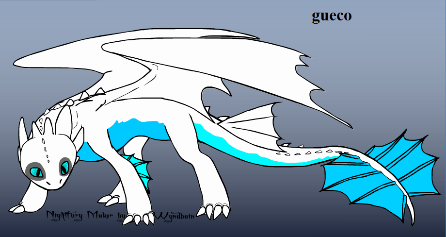 Gueco The Night Fury my oc