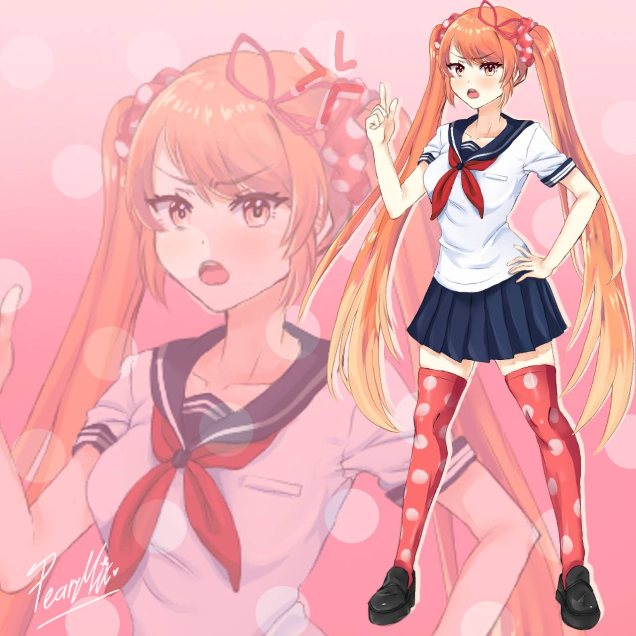 Osana Najimi- Yandere Simulator Fanart by SnickerDoodlezStudio on DeviantArt