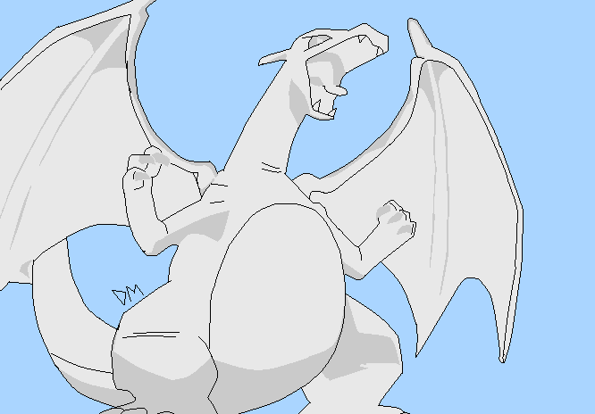 Charizard Base Deviantart Base 18 Charizard by CrimsonVampiress on DeviantArt