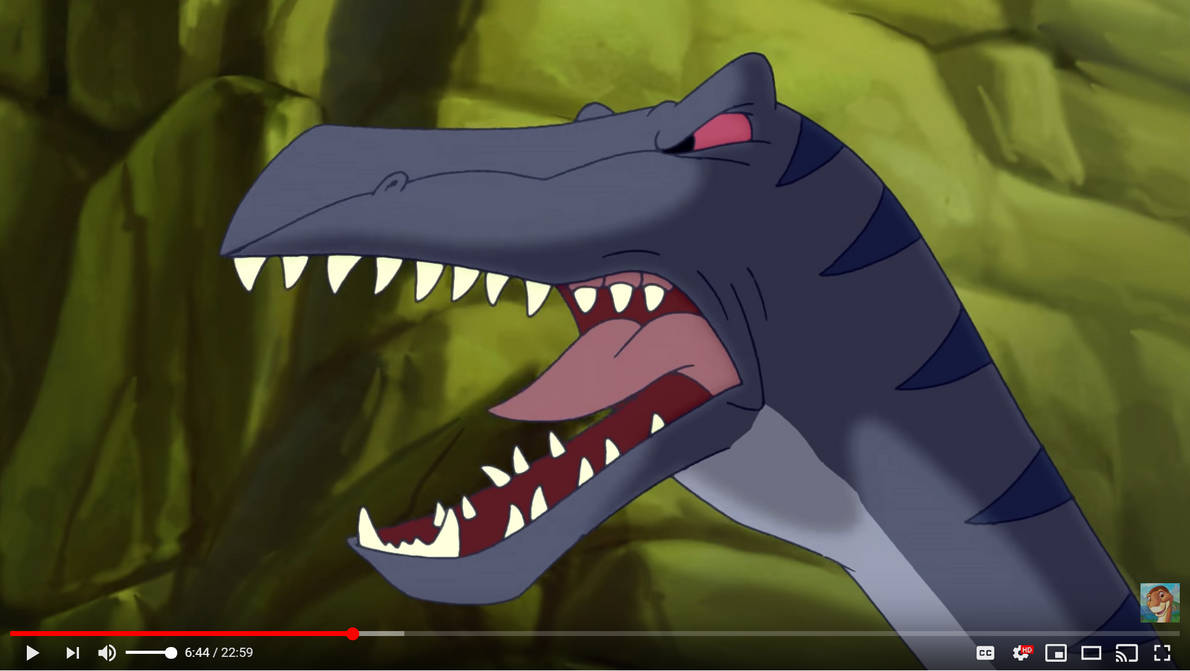 Land Before Time Base: Snarling Velociraptor by CrimsonVampiress on ...