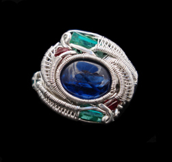 Blue Kyanite ring