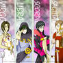 Ouran Zodiac Bookmarks ser.1