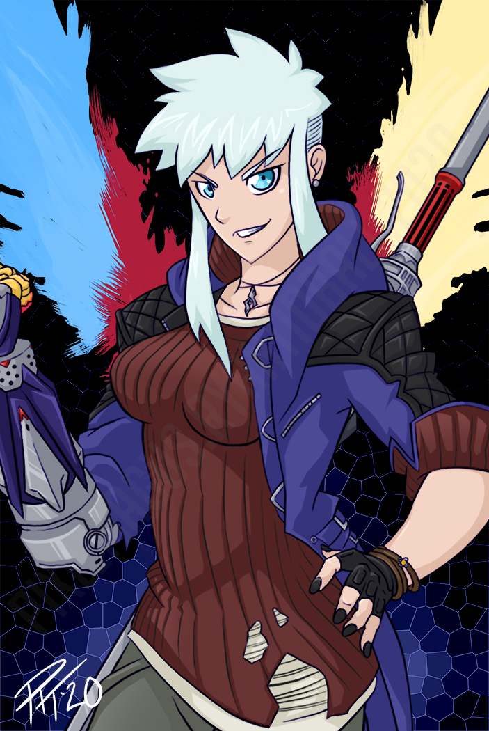 Devil may Cry 5: Nero by HeliosAl on DeviantArt