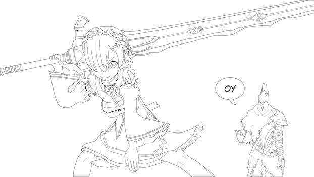 [WIP] Rem the Abysswal- wait what? (Re:Zero x Dks)