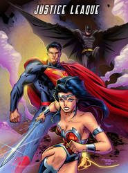 JUSTICE LEAGUE the DC trinity