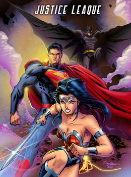 JUSTICE LEAGUE the DC trinity